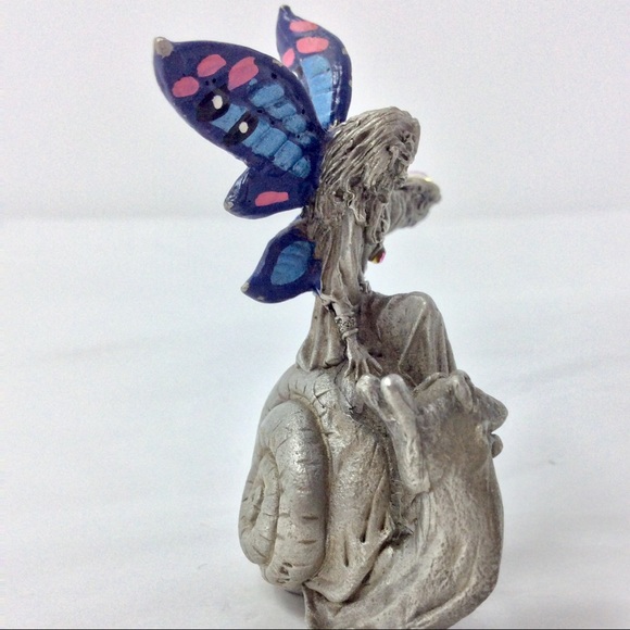 Pewter fairy figure - Picture 4 of 12